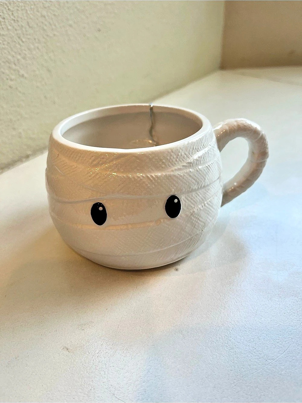 10 Strawberry Street Mug-Mummy Halloween White Ceramic Mug